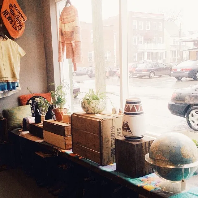 View from one of our favorite shops on this rainy weekend. Make sure to stop by