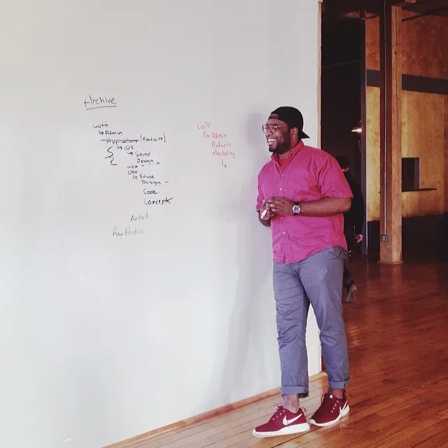 Bad jokes and whiteboard sessions with our creative director. #momentswithsunday