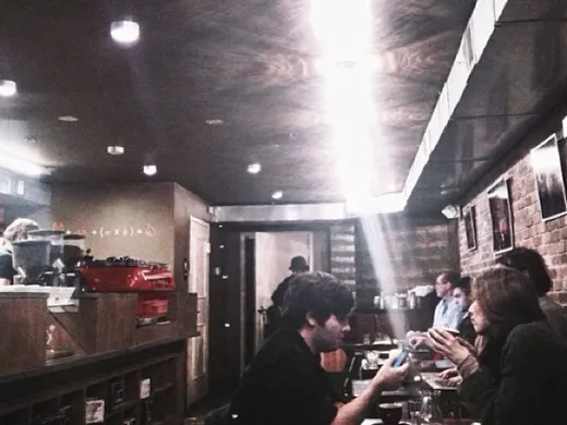 We found the coolest little basement coffee shop during our adventures in DC yes