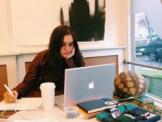 Getting in the zone. Post-work coffee shop session at Lift with our graphic desi
