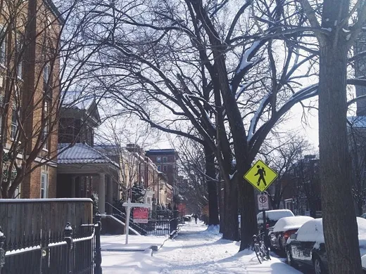 From our walk to work this morning. What's a snow day