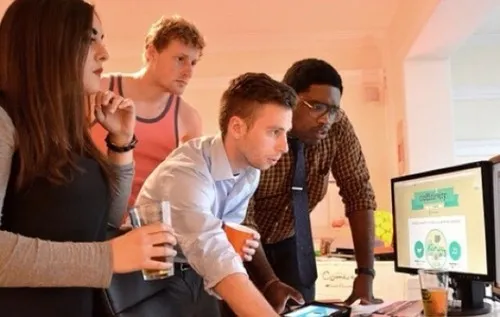 Today a year ago, a couple friends in Richmond, Virginia launched a tiny website