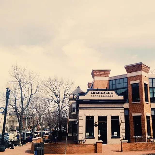 Our trip to DC included a stop at Ebenezers Coffeehouse. A nice local spot found