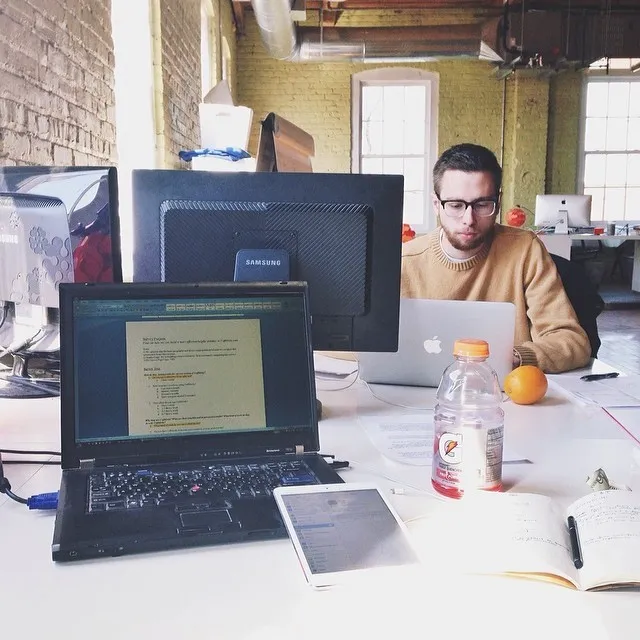 Props to @warbyparker for making Justin look half nerdy and half important